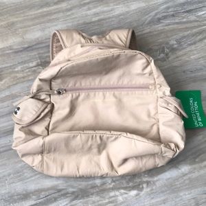 NWT United Colors of Benetton Backpack!